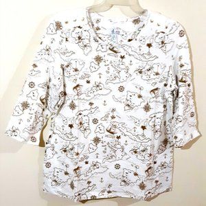 NEW D & Co Nautical Map Tunic